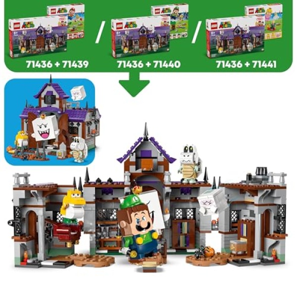 LEGO Super Mario King Boo's Haunted Mansion Set 71436 - Image 3
