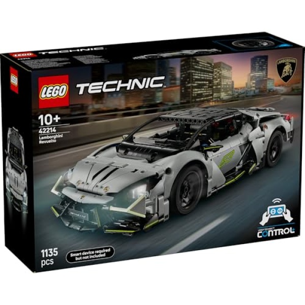 LEGO Technic Lamborghini Revuelto Super Sports Car Toy 42214 - Image 2