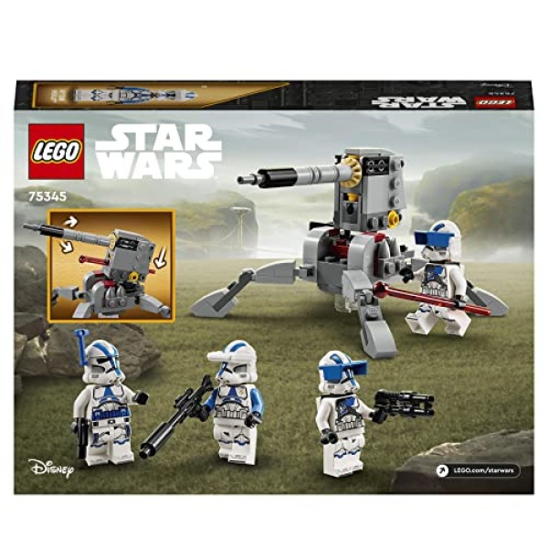 LEGO Star Wars 501st Clone Troopers Battle Pack Set 75345 - Image 8