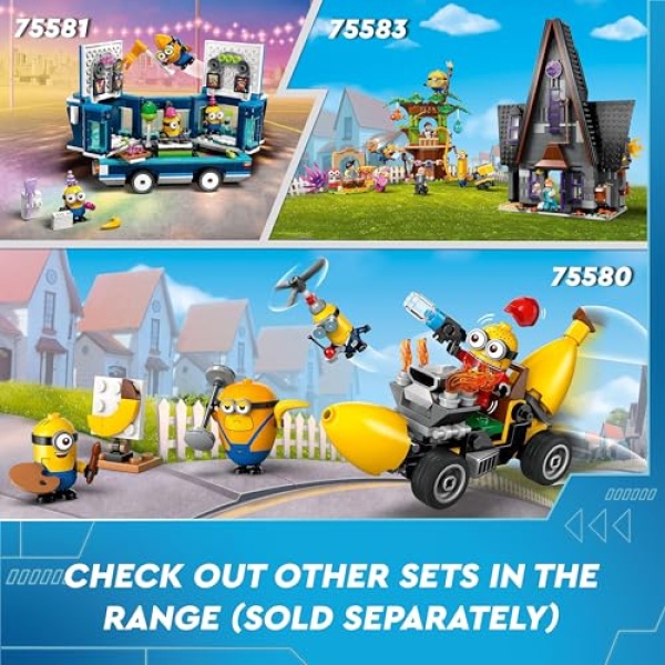 LEGO Despicable Me Brick-Built Gru and Minions Toy Set 75582 - Image 8