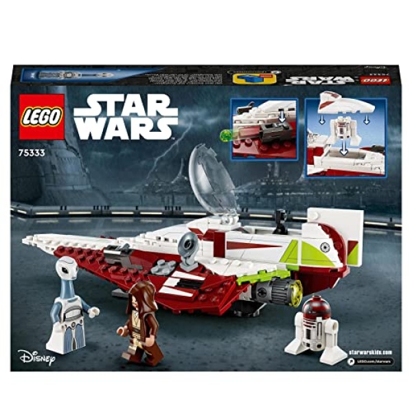 LEGO Star Wars Obi-Wan Kenobi's Jedi Starfighter Set 75333 - Image 4