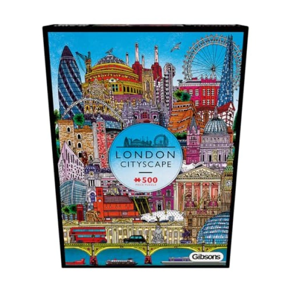 Gibsons London Cityscape 500 Piece Jigsaw Puzzle - Image 7