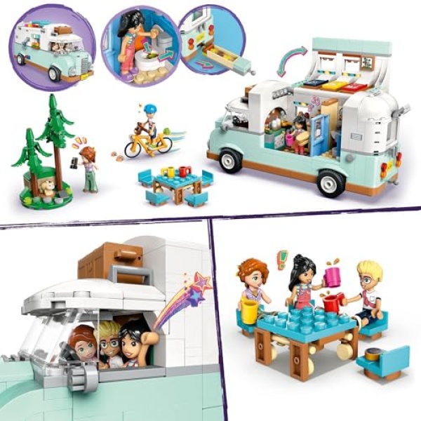 LEGO Friends Friendship Camper Van Adventure Toy Set 42663 - Image 2