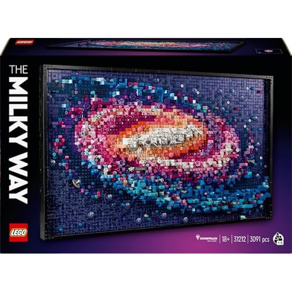 LEGO ART The Milky Way Galaxy Wall Art Set for Adults 31212 - Image 4