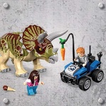 LEGO Jurassic World Triceratops Rampage Dinosaur Toy 75937
