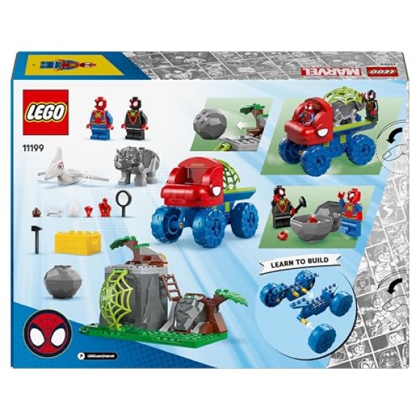 LEGO Marvel Spidey And Friends Dino Crawler Rescue 11199 - Image 8
