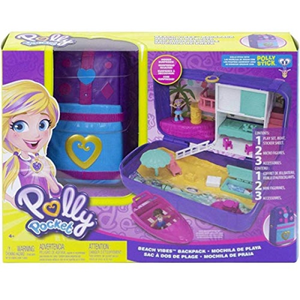 Polly Pocket Hidden Places Beach Vibes Backpack - Image 6