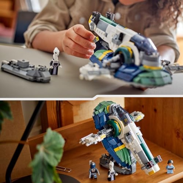 LEGO Star Wars Jango Fett's Starship Building Toy Set 75433 - Image 4