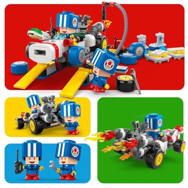 LEGO Super Mario: Mario Kart - Toad's Garage Toy Set 72035 - Image 4
