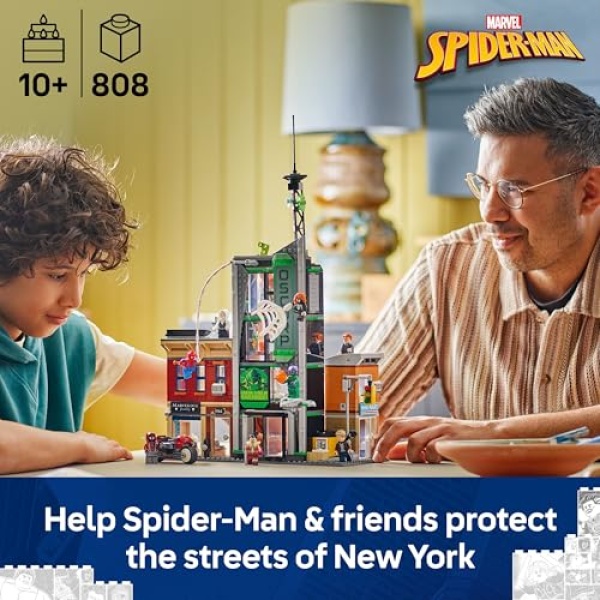 LEGO Marvel Spider-Man vs. Oscorp Building Toy 76324 - Image 2