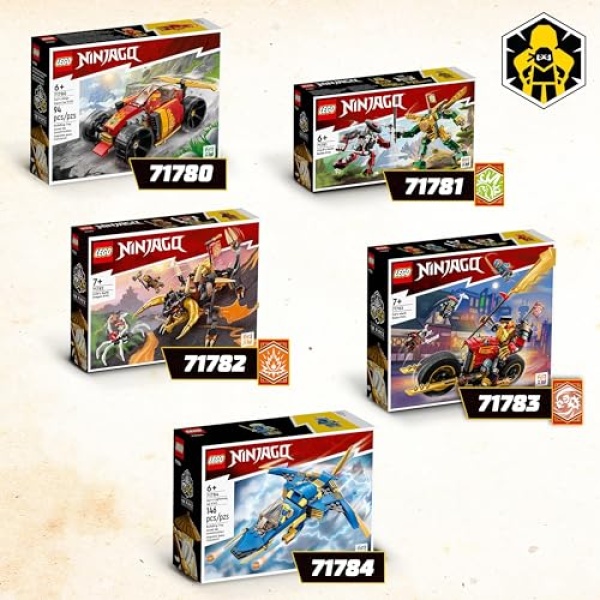 LEGO NINJAGO Kai's Ninja Race Car EVO Toy Building Set 71780 - Image 5