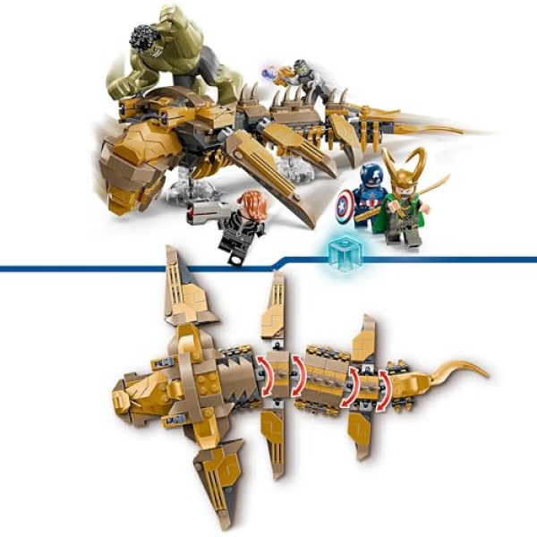 LEGO Marvel The Avengers vs. The Leviathan Playset 76290 - Image 2