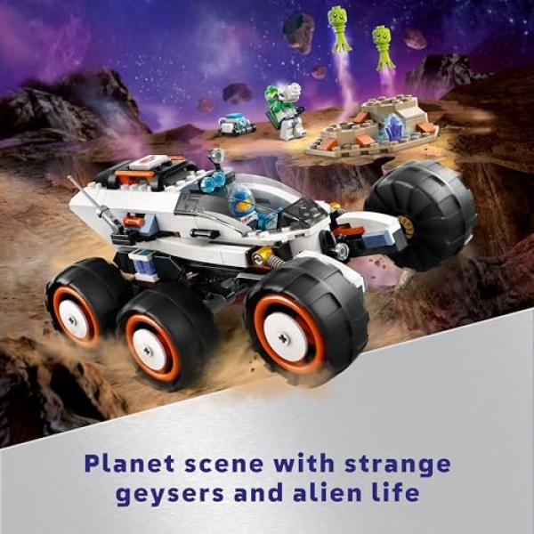 LEGO City Space Explorer Rover and Alien Life Toy Set 60431 - Image 5