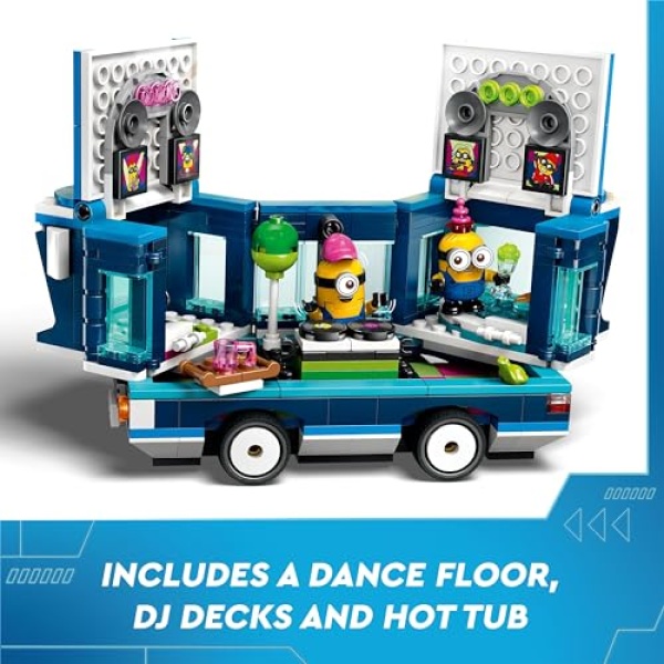 LEGO Despicable Me Minions' Music Party Bus Toy Set 75581 - Image 4
