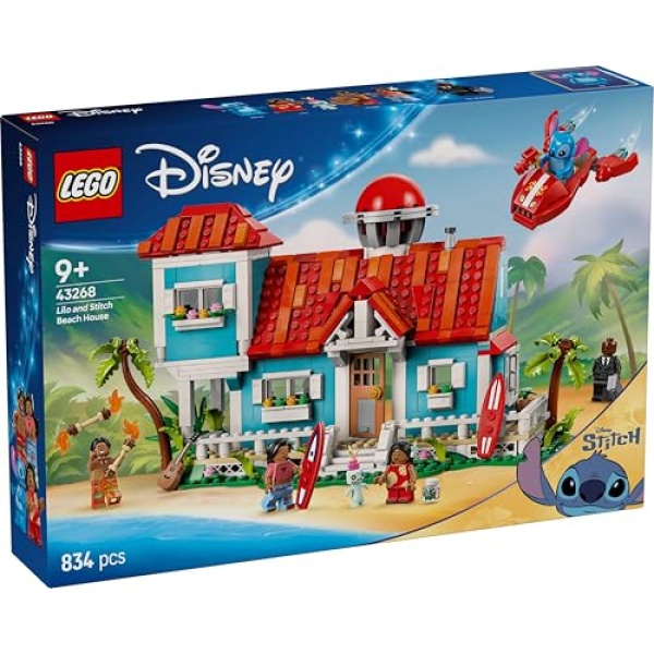 LEGO Disney Lilo and Stitch Beach House Building Toy 43268 - Image 6