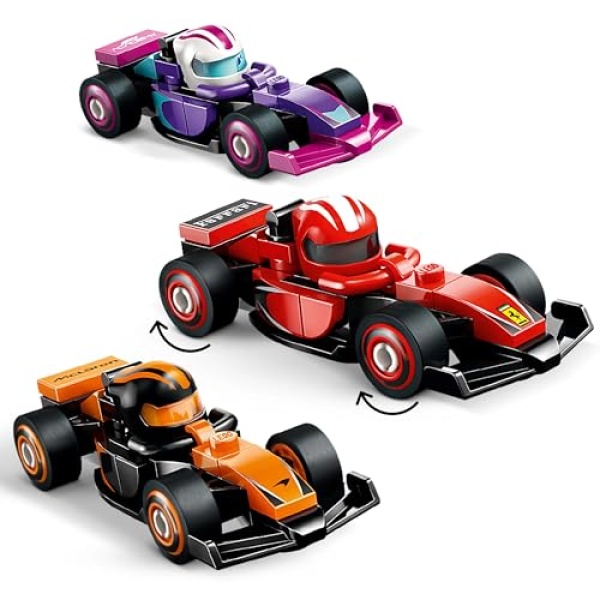 LEGO F1 Collectible Race Cars Building Toy for Kids 71049 - Image 6