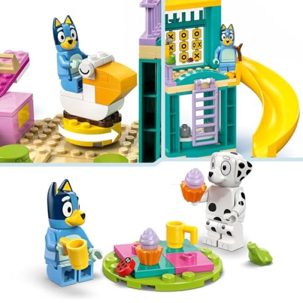 LEGO Bluey Playground Fun with Bluey and Chloe Toy Set 11201 - Image 2