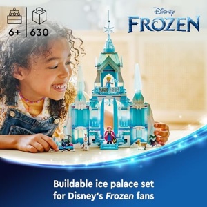 LEGO Disney Frozen Elsa's Ice Palace Building Toy 43244
