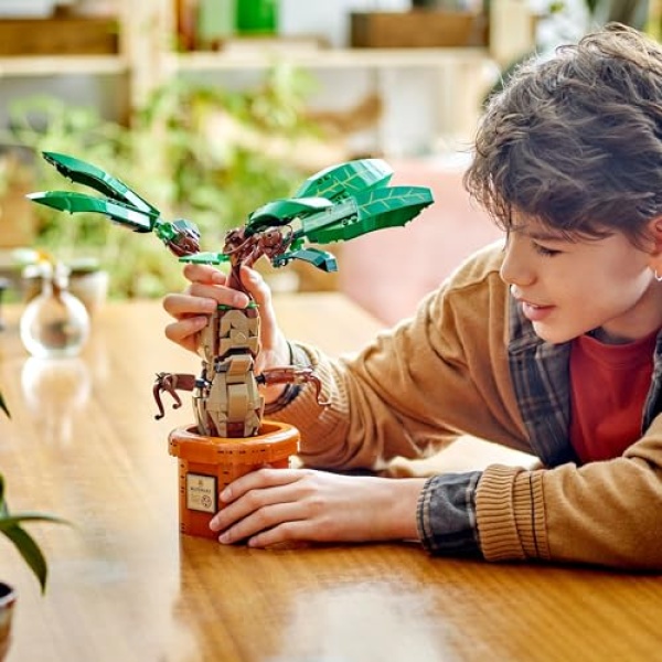 LEGO Harry Potter Mandrake Magical Plant Toy Figure 76433 - Image 8