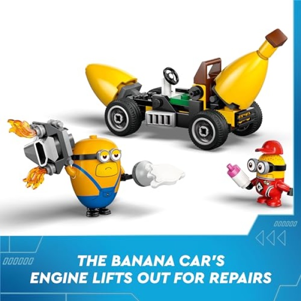 LEGO Despicable Me Minions and Banana Car Toy for Kids 75580 - Image 4