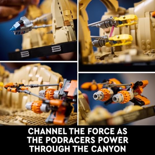 LEGO Star Wars Mos Espa Podrace Diorama Set for Adults 75380 - Image 5