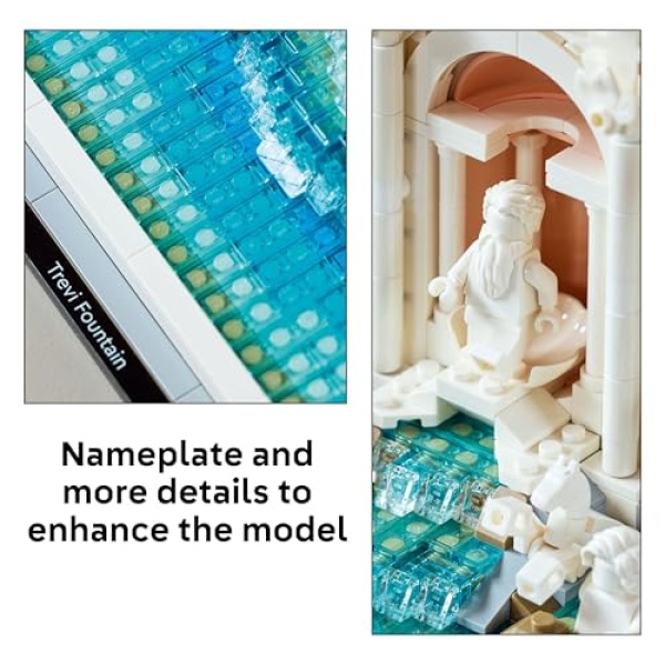 LEGO Architecture Trevi Fountain Model Set for Adults 21062 - Image 5