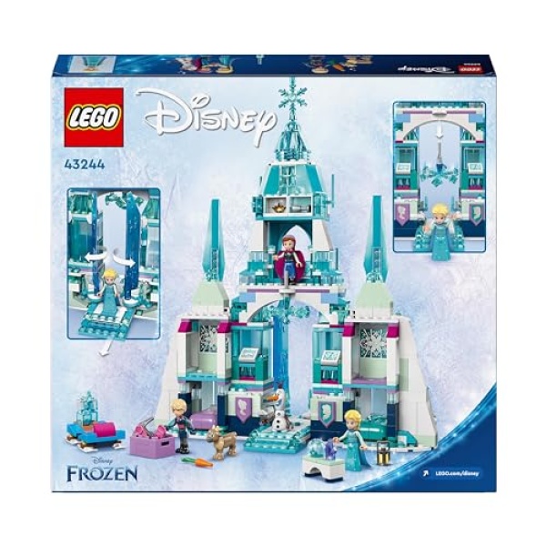 LEGO Disney Frozen Elsa's Ice Palace Building Toy 43244 - Image 7