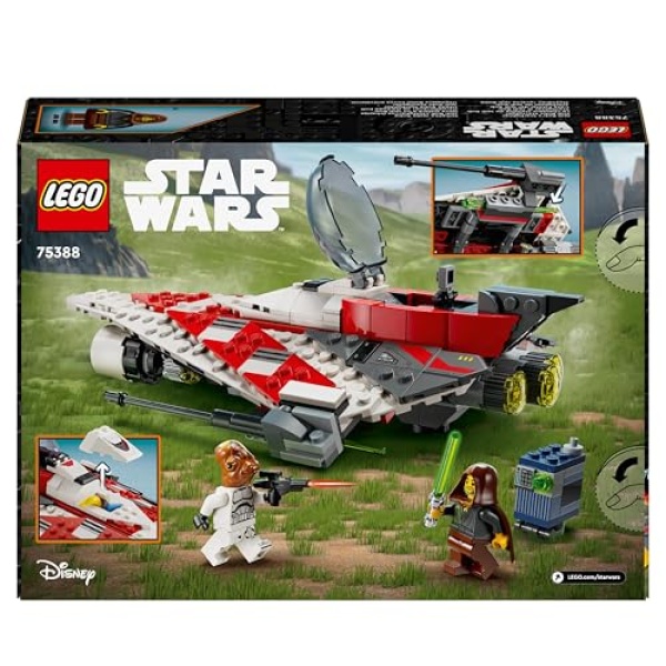 LEGO Star Wars Jedi Bob's Starfighter Building Toy Set 75388 - Image 7