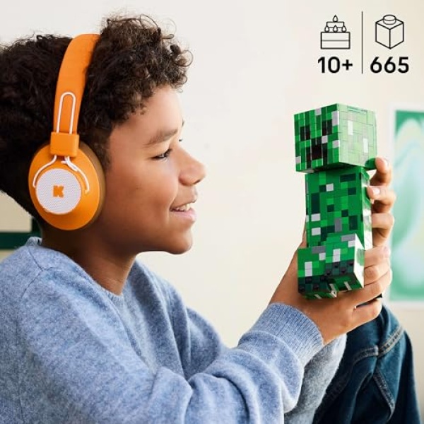 LEGO Minecraft The Creeper Figure Building Toy Set 21276 - Image 2
