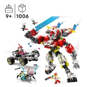 LEGO DREAMZzz 2in1 Cooper's Tiger Mech, Zero's Hot Rod 71497