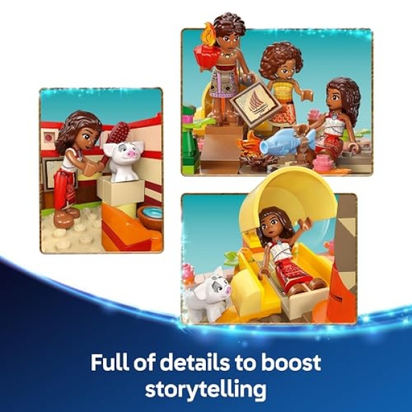 LEGO Disney Princess Moana's Adventure Canoe Set 43270 - Image 4