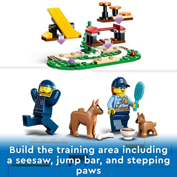 LEGO City Mobile Police Dog Training Set with Toy Car 60369 - Image 5