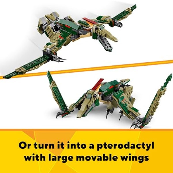 LEGO Creator 3in1 T. rex Figure, Toy Dinosaur Set 31151 - Image 6