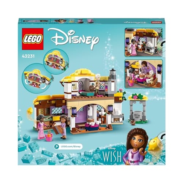 LEGO Disney Wish Asha's Cottage Toy Dollshouse Set 43231 - Image 8