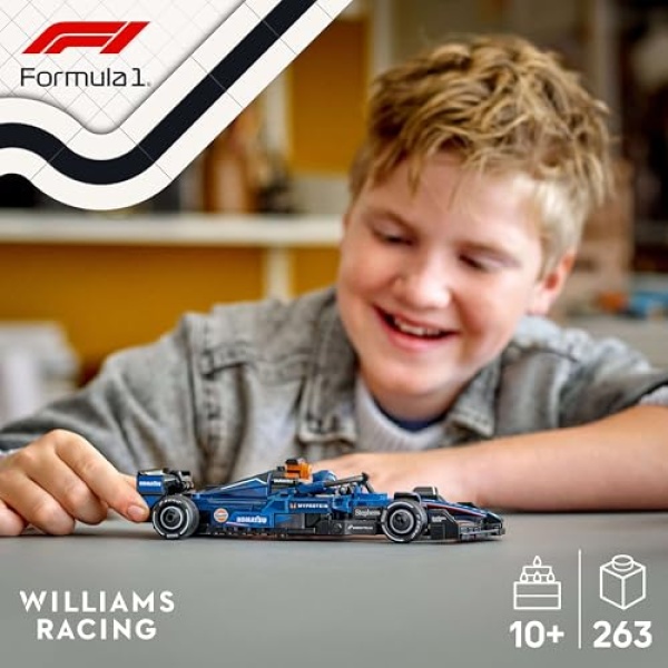 LEGO Speed Champions Williams Racing FW46 F1 Race Car 77249 - Image 4