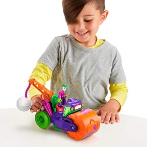 Imaginext DC Super Friends Batman The Joker & Steamroller
