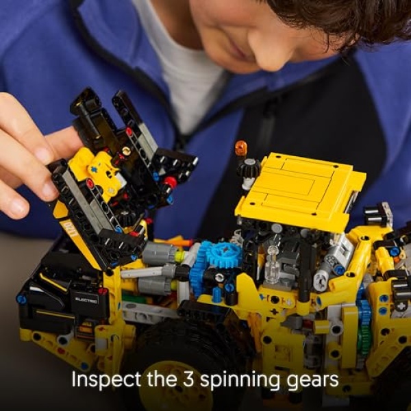 LEGO Technic Volvo L120 Electric Wheel Loader Toy 42209 - Image 5