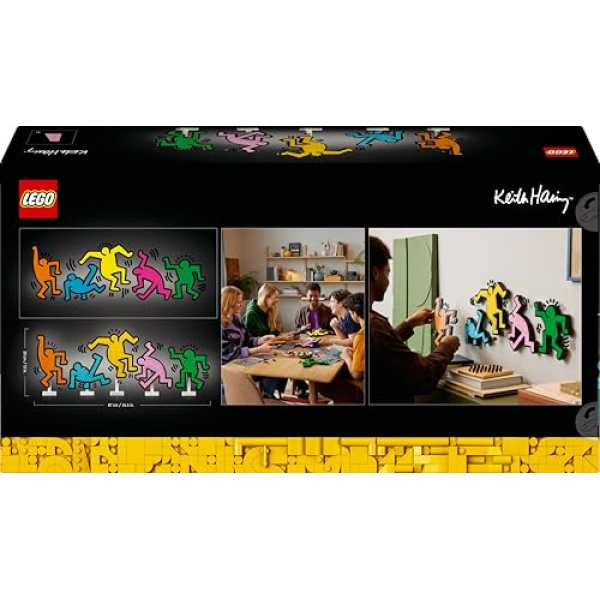 LEGO ART Keith Haring - Dancing Figures Room Decor 31216 - Image 6