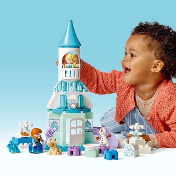 LEGO DUPLO Disney Anna and Elsa's Frozen Castle Set 10455 - Image 6