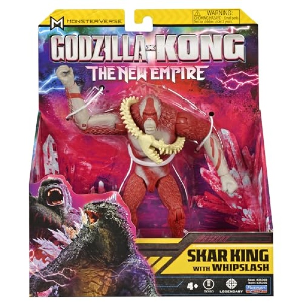 "Godzilla X Kong : The New Empire Skar King 6"" Action Figure"