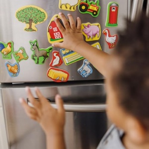Melissa & Doug Wooden Magnet Farm