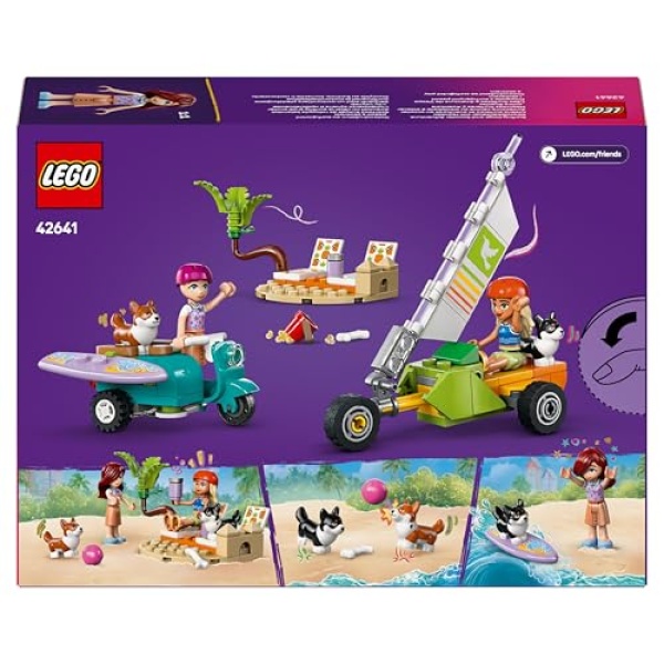 LEGO Friends Surfing Dogs and Scooter Adventure Set 42641 - Image 7