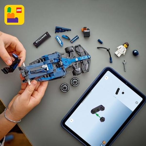 LEGO Speed Champions Williams Racing FW46 F1 Race Car 77249 - Image 5