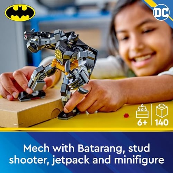 LEGO DC Batman Mech Armour Super-Hero Building Toy Set 76270
