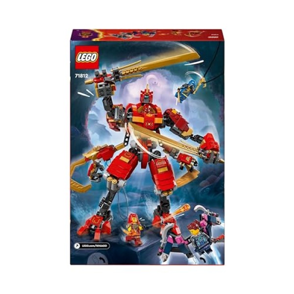 LEGO NINJAGO Kai's Ninja Climber Mech Action Figure 71812 - Image 8