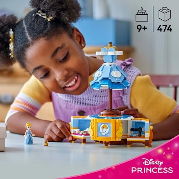 LEGO Disney Princess Cinderella's Dress Building Toy 43266 - Image 3