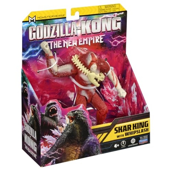 "Godzilla X Kong : The New Empire Skar King 6"" Action Figure" - Image 2
