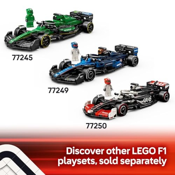 LEGO Speed Champions KICK Sauber F1 Team C44 Race Car 77247 - Image 7