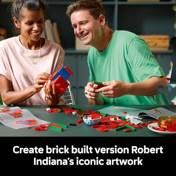 LEGO ART LOVE Home Decor Building Set for Adults 31214 - Image 2