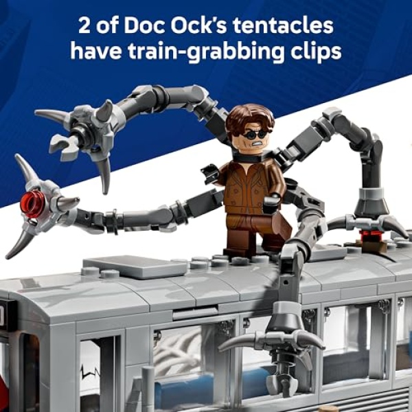 LEGO Marvel Spider-Man vs. Doc Ock Subway Train Scene 76321 - Image 4